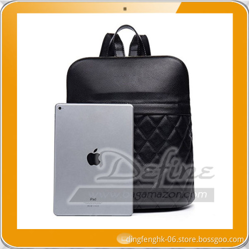 Casual Leather Women Shoulder School Bag